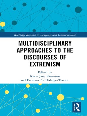 cover image of Multidisciplinary Approaches to the Discourses of Extremism